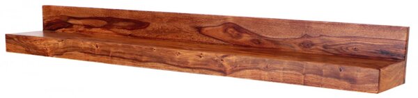 Police na zeď Kali 150x22 z indického masivu palisandr