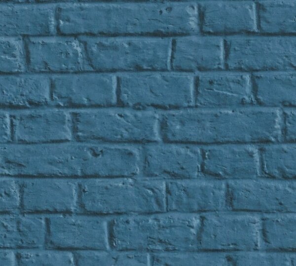 A.S. Création | Vliesová tapeta na zeď Metropolitan Stories 36912-3 | 0,53 x 10,05 m | modrá