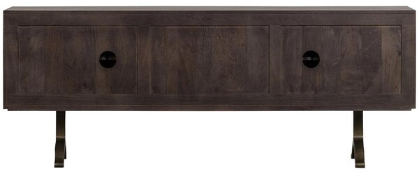 WOOOD Hnědá mangová komoda Tamia 180 x 40 cm
