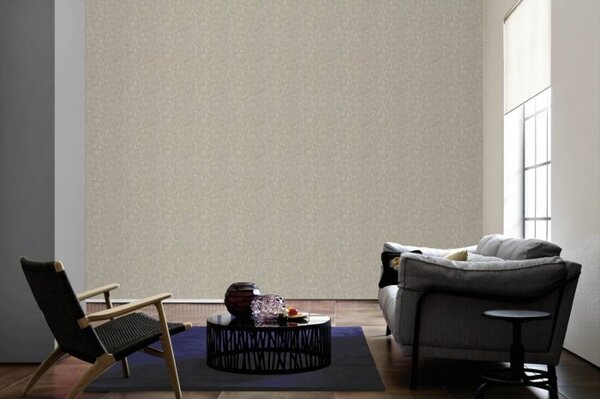A.S. Création | Vliesová tapeta na zeď Versace 36692-1 | 0,70 x 10,05 m | metalická, bílá