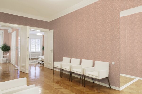 A.S. Création | Vliesová tapeta na zeď Versace 36692-2 | 0,70 x 10,05 m | růžová