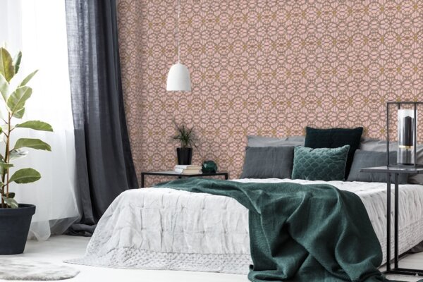 A.S. Création | Vliesová tapeta na zeď Versace 37049-6 | 0,70 x 10,05 m | růžová