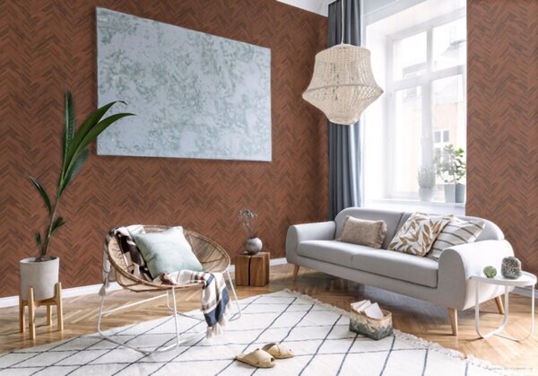 A.S. Création | Vliesová tapeta na zeď Versace 37051-3 | 0,70 x 10,05 m | hnědá, černá