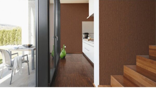 A.S. Création | Vliesová tapeta na zeď Versace 37052-3 | 0,70 x 10,05 m | hnědá, oranžová