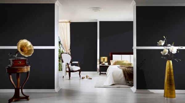 A.S. Création | Vliesová tapeta na zeď Versace 96233-9 | 0,70 x 10,05 m | černá