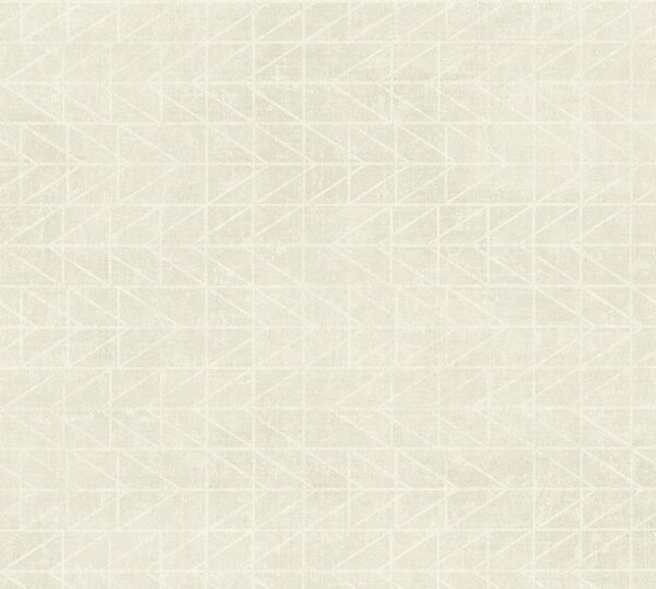 A.S. Création | Vliesová tapeta na zeď Ethnic Origin 37174-2 | 0,53 x 10,05 m | bílá, krémová