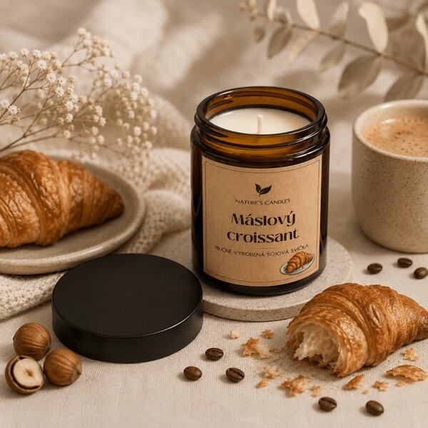 Sójová svíčka - Máslový croissant