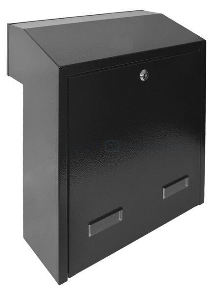 W3 - 4 poštovní schránka černá, Barva Černá
