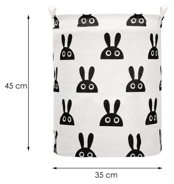 Úložný koš 55l, králíci SPRINGOS HA0120