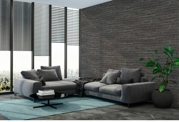 A.S. Création | Vliesová tapeta na zeď New Walls 37422-3 | 0,53 x 10,05 m | černá, šedá