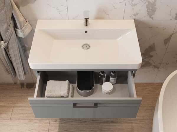 Lavedo Melony Grey 80 koupelnová skříňka s umyvadlem
