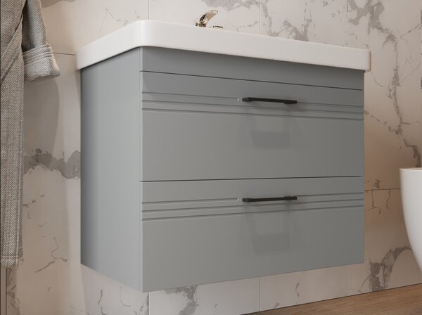 Lavedo Melony Grey 80 koupelnová skříňka s umyvadlem