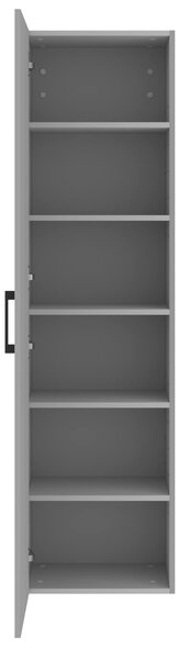 Lavedo Melony Grey 170 vysoká závěsná skříňka do koupelny