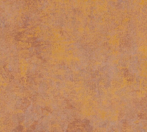 A.S. Création | Vliesová tapeta na zeď New Walls 37425-3 | 0,53 x 10,05 m | zlatá, oranžová, hnědá