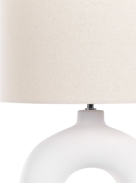 Stolní lampa VENTA Keramika Bílá