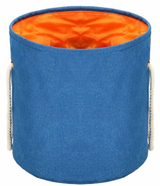 Úložný koš 27 l SPRINGOS HA0129 modro-oranžový
