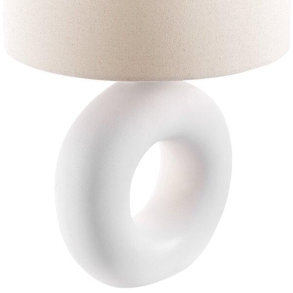 Stolní lampa VENTA Keramika Bílá