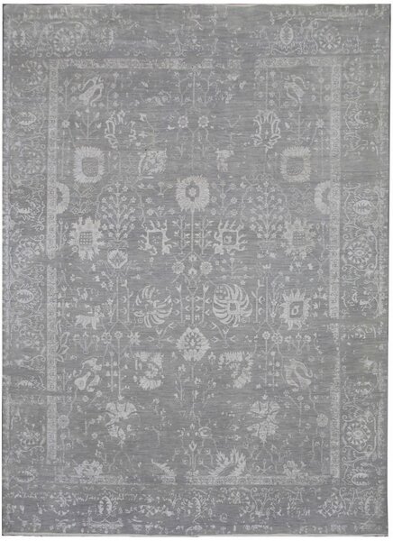 Hans Home | Ručně vázaný kusový koberec Diamond DC-VASE 3 Silver/silver - 180x275