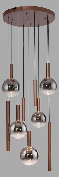 ZÁVĚSNÉ LED SVÍTIDLO, 63/63/180 cm - Závěsná světla