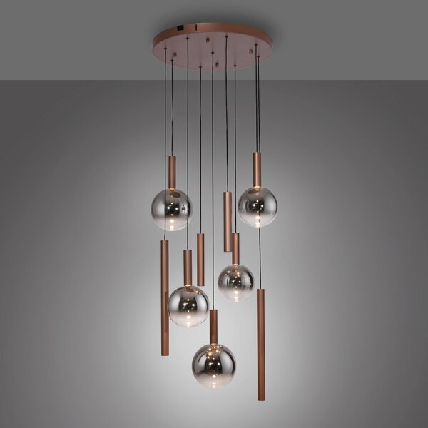 ZÁVĚSNÉ LED SVÍTIDLO, 63/63/180 cm - Závěsná světla