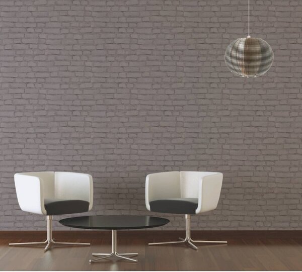 A.S. Création | Vliesová tapeta na zeď New Studio 37414-3 | 0,53 x 10,05 m | červená, černá, šedá