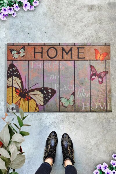 Conceptum Hypnose Rohožka Butterfly 40 x 60 cm hnědá