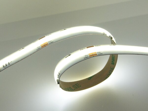 Digitální LED pásek COB, 11W/m, 24V, IP20, 360LED/m Barva světla: Teplá bílá, 2700K
