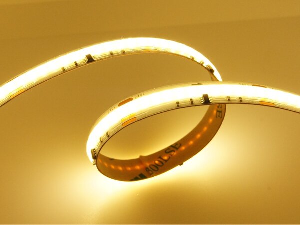 Digitální LED pásek CCT COB, 10mm, 576LED/m, 24VDC, 2700-6500K, IP20