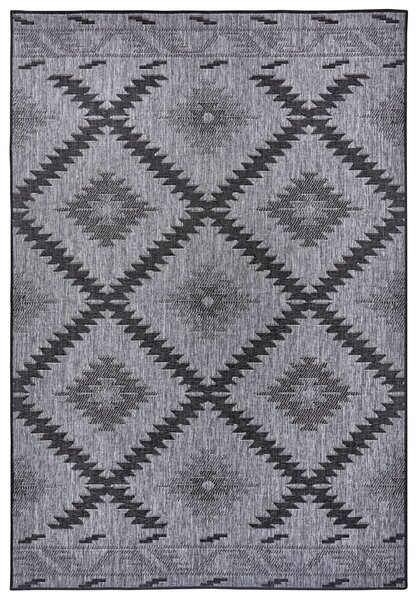 NORTHRUGS - Hanse Home, Kusový koberec Twin Supreme 105459 Malibu Night Silver | černá Typ: 160x230 cm