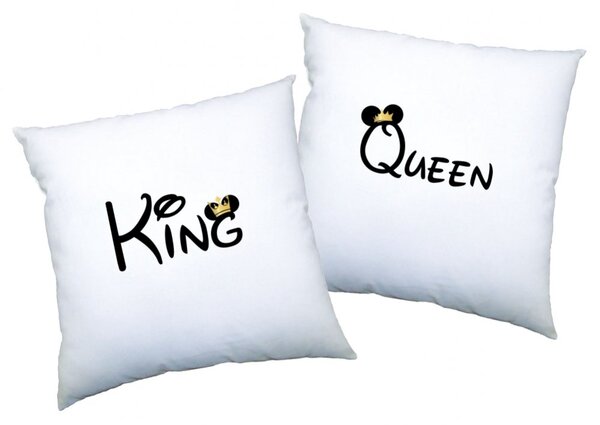 Párové polštářky - Mouse - King & queen