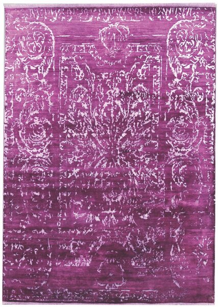 Hans Home | Ručně vázaný kusový koberec Diamond DC-JK 2 Purple/silver (overdye) - 160x230