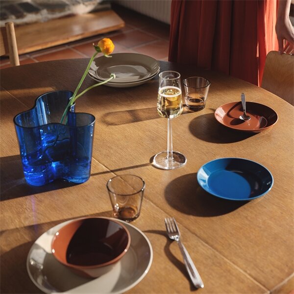 Talíř Teema iittala 17 cm tmavě modrý *