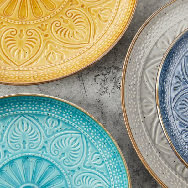 KOMBINOVANÁ SOUPRAVA, 16dílné, kamenina Creatable - Online Only nádobí, Online Only