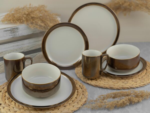 KOMBINOVANÁ SOUPRAVA, 8dílné, kamenina Creatable - Online Only nádobí, Online Only