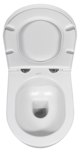 Isvea Isvea, INFINITY závěsná WC mísa, Rimless, 36,5x53cm, matná bílá, 10NF02004-2L