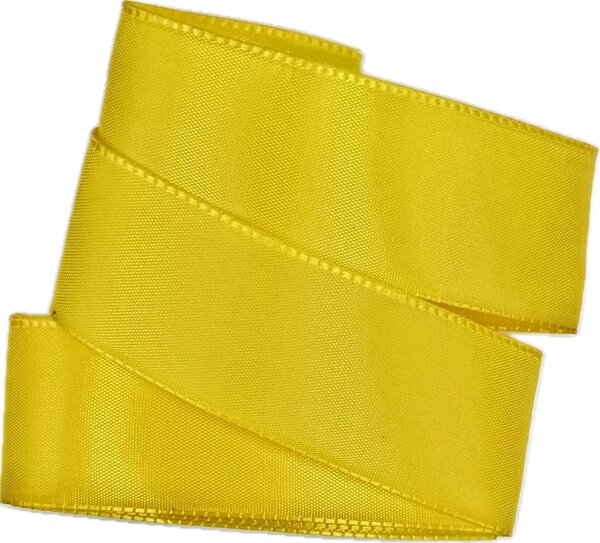 Stuha taftová Sunny Yellow žlutá 40mmx3m (8,-Kč/m)
