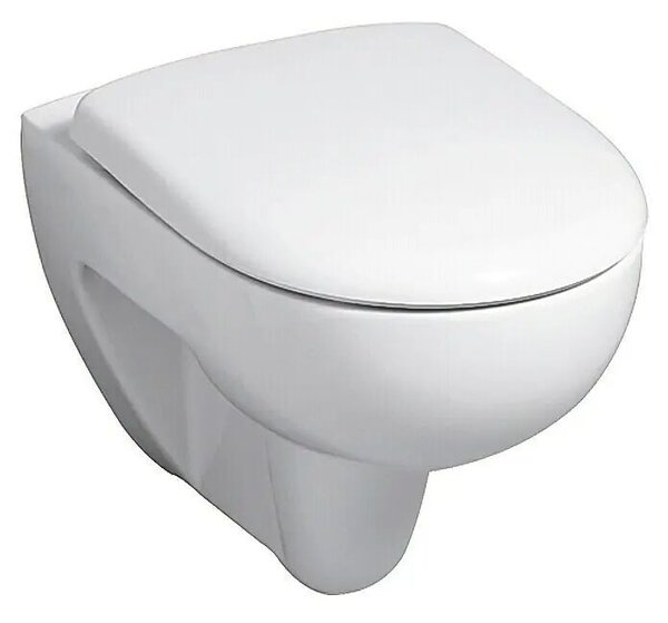 Geberit Závěsné WC se sedátkem Renova No. 1, 34 × 35 × 54 cm, bez splachovacího kruhu