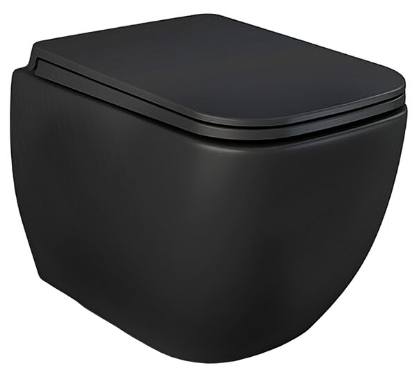RAK Ceramics Metropolitan Závěsné WC, 34,5 × 34 × 52,5 cm, bez splachovacího kruhu