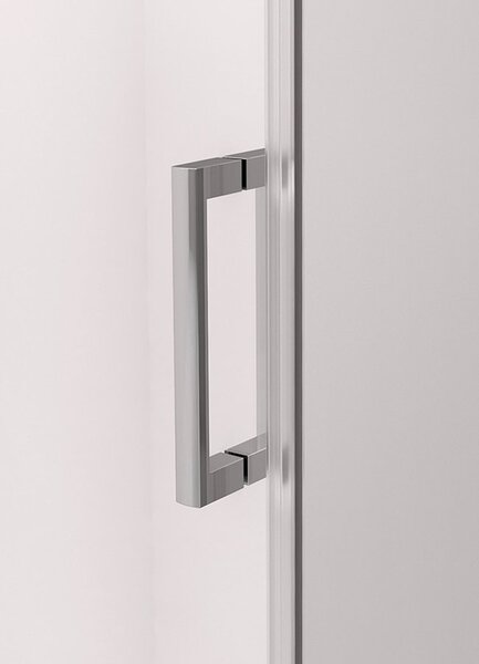 Polysan Sapho, THRON LINE SQUARE obdélníkový sprchový kout 1000x700mm, hranaté pojezdy