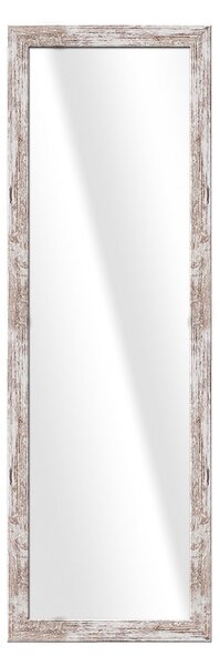 Zrcadlo v rámu Lahti, 47 × 127 cm, rustikální dřevo