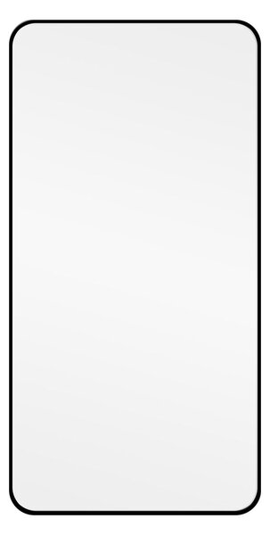 Zrcadlo v rámu, 50 × 100 cm, černé