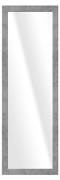 Zrcadlo v rámu Lahti, 47 × 127 cm, šedý beton