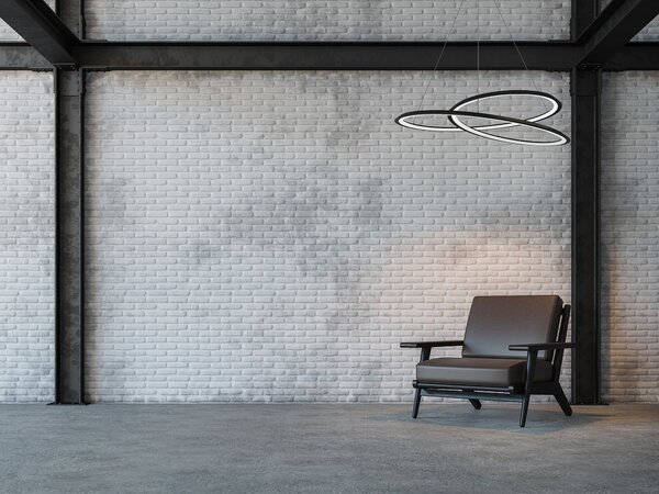 Toolight Závěsné svítidlo s APP1194-CP Black