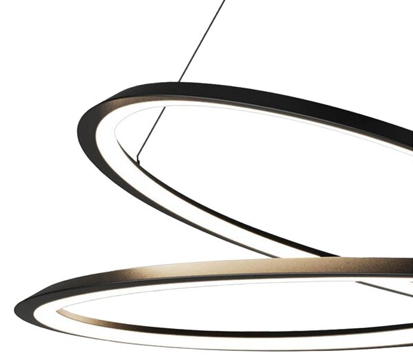 Toolight Závěsné svítidlo s APP1194-CP Black