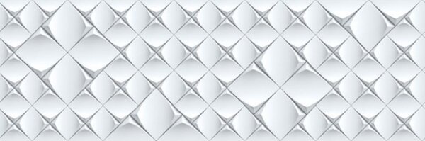 DIMEX | Fototapeta do kuchyně 3D umělecká zeď KI-180-095 | 180 x 60 cm | bílá, šedá