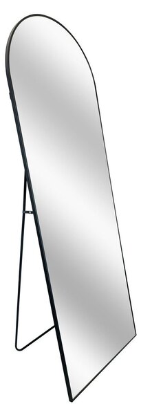Volně stojící zrcadlo Aurea, 50 × 140 cm, černé