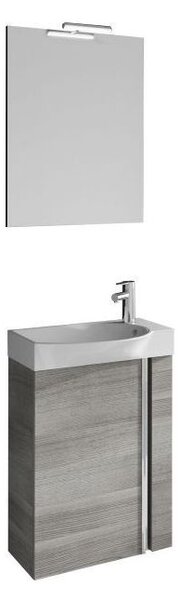 Riva Elegance Koupelnový set, 45 cm, dřevotříska, šedý