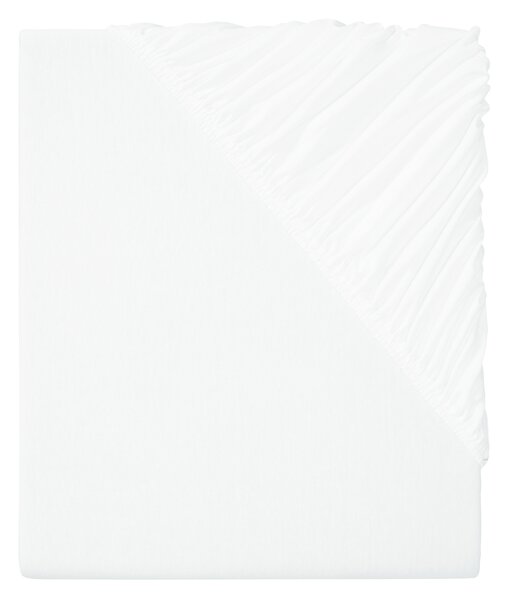 Livarno home Žerzejové napínací prostěradlo Modal, 140-160 x 200 cm (bílá) (100390069004)