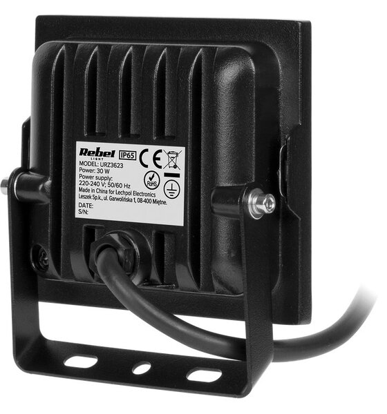 Reflektor LED REBEL URZ3623 30W 6500K, 230V (42x2835 SMD)