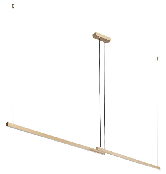 Argon 8839 - LED Lustr na lanku MIAMI LED/74W/230V 3000K zlatá